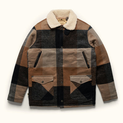 Ellis Wool Jacket | Desert Valley Plaid hover